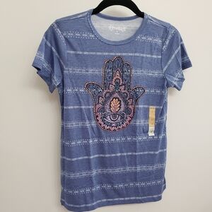 Mudd Short Sleeve Graphic Short Sleeve T shirt Girls Sz 14